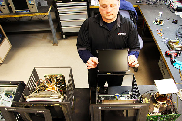 Industrial HMI Monitor repair and LCD retrofitting